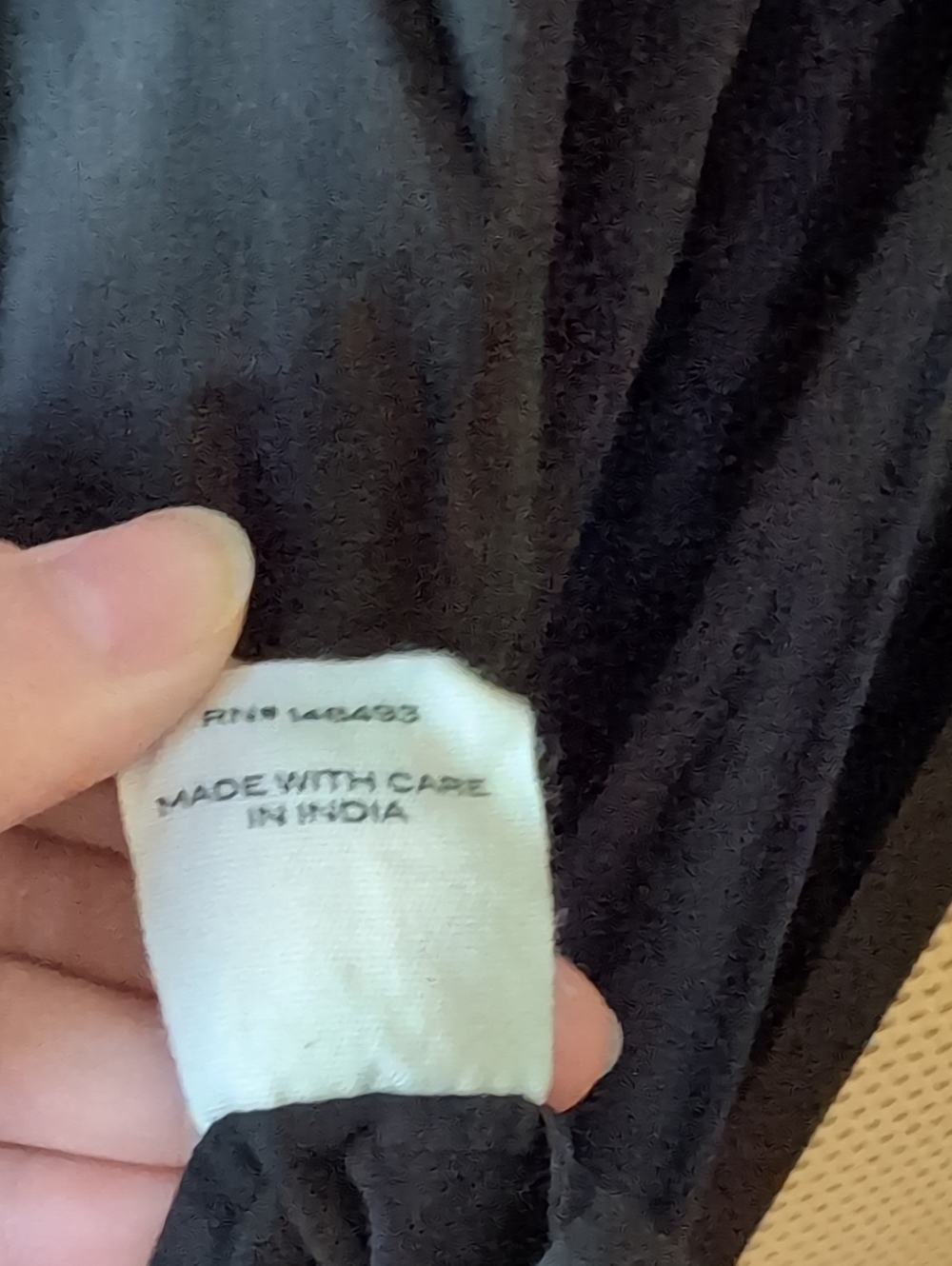 Doen Black Ischia smocked poplin dress Size M - Picture 7 of 9